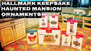 Hallmark Keepsake Haunted Mansion Ornament Set [upl. by Demp]