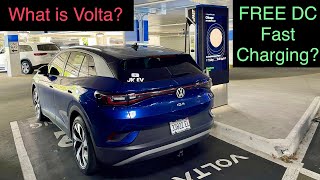 What are Volta Chargers and are they FREE DC Fast Chargers and Level 2 [upl. by Dlanger]