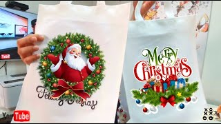 🔴IMPRESIONANTE🔴 TE ENSEÑAMOS A SUBLIMAR BOLSAS DE FRISELINA O ECOLOGICAS PERSONALIZADAS [upl. by Ahsikym]