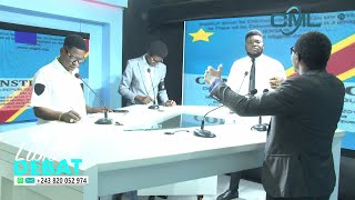 LIBRE DEBATURGENT  KAMERHE ABOYI CHANGEMENT YA CONSTITUTION [upl. by Norris]