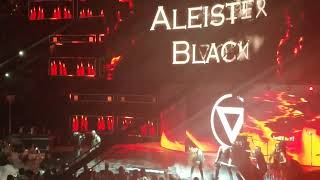 Aleister Black entrance at WWE NXT Brooklyn [upl. by Ynnavoeg41]