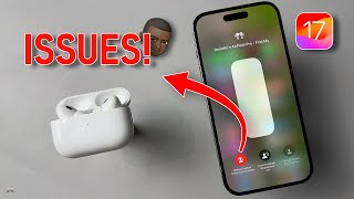 AirPods Pro 2 Noise Cancellation Issues  Firmware Update 6A303 for iOS 17 [upl. by Okramed128]