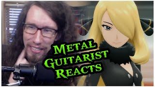 Pro Metal Guitarist REACTS Pokémon Diamond Pearl amp Platinum Champion Cynthia Battle Music [upl. by Silvie664]