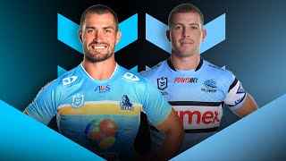 NRL 2024  Titans v Sharks Round 23  Match Preview [upl. by Yeslrahc682]