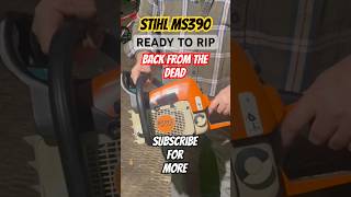 Stihl Ms390 junk saw Ready to go [upl. by Eillom321]