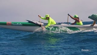 Pailolo Challenge Outrigger Race  In the Zone [upl. by Macleod]