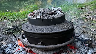 🔥SVINJSKA REBRA ISPOD SAČA  PORK RIBS IN POTTERY🔥 [upl. by Androw]