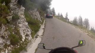 Mangart Pass Motorrad Tour Slovenia Yamaha Fj 1200 1080p Full HD [upl. by Naes697]