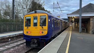 Class 769s on test on the Scottish Ayrshire Coast Line 230424 [upl. by Naig]