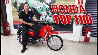 CHINA E A HONDA POP 110i 2023 [upl. by Llertak]