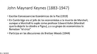 Keynes y los Keynesianos [upl. by Botti]