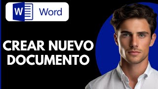 Como Crear Nuevo Documento en Word [upl. by Ralston131]