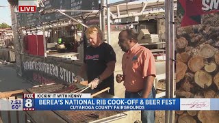 Mojo Famous BBQ shares their Berea Rib CookOff menu with Kenny [upl. by Nattirb584]