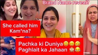 Madam kitni bichari hein☹️  Name Reveal Exclusive on AKC‼️ Sahiba bani paglait 🙈😂🤣 [upl. by Enined10]