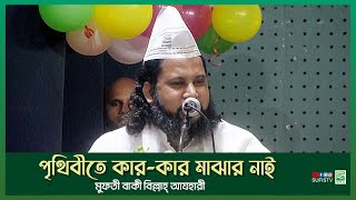 পৃথিবীতে কারকার মাঝার নাই  Mufti Baki Billah Al Azhari  SUFIS TV [upl. by Truc]