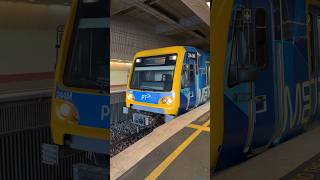 Metro X’Trapolis Departing Box Hill Station from Lilydale to Flinders Street metro trains train [upl. by Lrae577]