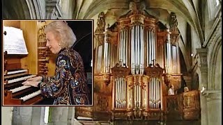 Eugène Gigout  TOCCATA IN B MINOR  Diane Bish at LaHavre Cathedral France [upl. by Dorry]