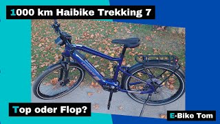 Haibike Trekking 7 Hot oder Flop nach 1000 km [upl. by Derr]