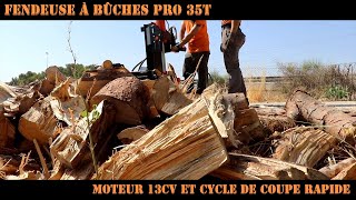 Fendeuse à bois pro tractable 35t [upl. by Robison400]