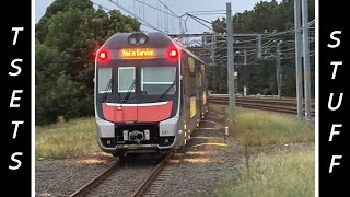 New Intercity Fleet D Sets D47D147 Passing Arncliffe Station  Under Test [upl. by Ennayelsel]