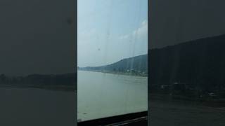 Travelling Karnali Bridge by Bus volg shortvideo viralvideo [upl. by Lenox577]