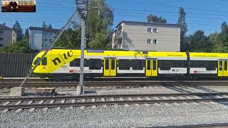 Bahnverkehr in Liestal [upl. by Anyel]