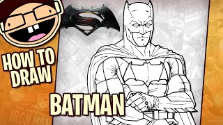 Drawing of Batman with narration [upl. by Buford]