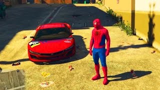 🚗 SpiderMan Racing Sport Car and Motorcycles 👍 [upl. by Letniuq]