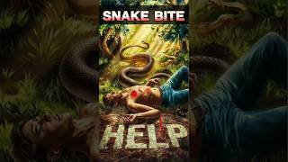 Snake Bite Survival 5 Mistakes That Could Cost You shorts [upl. by Ashia]