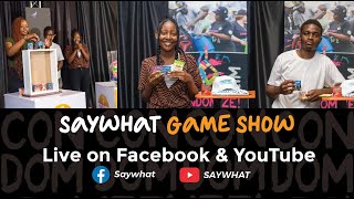 SAYWHAT CONDOM GAMESHOW [upl. by Senoj]