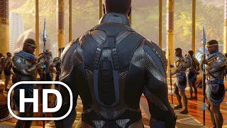 BLACK PANTHER WAR FOR WAKANDA Full Movie Cinematic 2022 4K ULTRA HD Action [upl. by Nivrac]