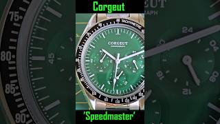 Corgeut Speedmaster homage Mecaquartz watch short preview gedmislaguna corgeut shorts [upl. by Raffin14]