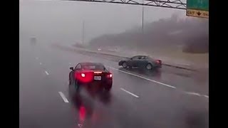 Dash Cam Hydroplaning [upl. by Mcleod]