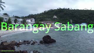 Barangay Sabang Puerto Galera [upl. by Eanyl]