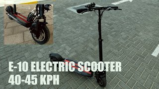 Affordable E10 Electric Scooter 48VOLTS500WATTS BRUSHLESS MOTOR [upl. by Luaped]