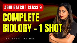 FULL BIOLOGY Class 9 ONE SHOT  Cell Tissues Improvement in Food  SHUBHAM PATHAK class9 biology [upl. by Lipsey]