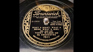 Billie Holiday quotWhat A Night What A Moon What A Girlquot 1935 Teddy Wilson LYRICS HERE Lady Day [upl. by Ydne]