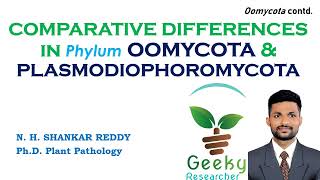 Lec 29 Comparative Differences In Oomycota  Mycology  Plant Pathology  BSc MSc Agriculture [upl. by Crowley]