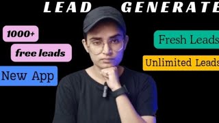 Free 100 Leads  Without any investment  Unlimited leads leadgeneration freeleads [upl. by Mancino868]