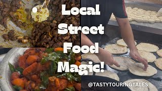 Street Food Magic in Ernakulam Local Porota Maker with Delicious Curries and Crispy Treats [upl. by Preston]