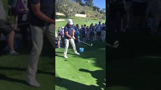 Steve Stricker golf swing driver off 2 at Pebble Beach golf course rydercup stevestricker pga [upl. by Jared402]