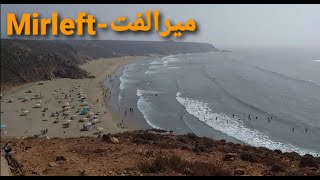 Mirleft  SurfBest Beaches Street Food Delicious Tagine Morocco 2022 4K ميرالفت [upl. by Joslyn]