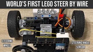 World’s First LEGO Steer By Wire  Very Realistic [upl. by Yacov45]