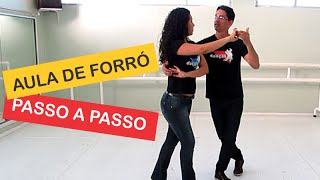 Aula de Forró Passo A Passo  Academia da Dança [upl. by Duwe900]