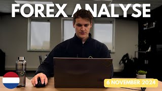 Forex Analyse  6 November 2024 NL Amerikaanse Verkiezingen [upl. by Ahseiyt]