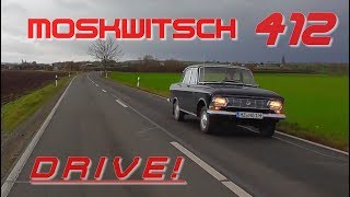 Moskwitsch Fahren  Drive Moskvich 412  Москвич 412  AZLK  UZAM 412  АЗЛК  УЗАМ412 [upl. by Heda925]