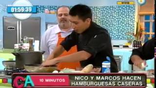 Hamburguesas caseras en 10 minutos [upl. by Nellad486]