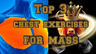 quotTop 3 Chest Exercises For Massquot 100army biggerchest fyp chestday [upl. by Ydnelg]