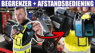 HOW2 BEGRENZER INBOUWEN OP VESPA SPRINT IGET [upl. by Gore]