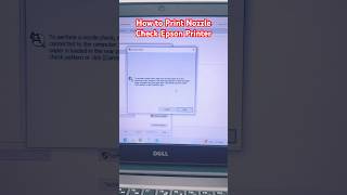 How to Print Nozzle Check Epson Printer  Helpful Printer Tips [upl. by Yahska]